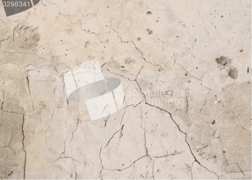 Image of Vector Grungy White Concrete Wall Background