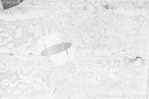 Image of Grungy white concrete wall background