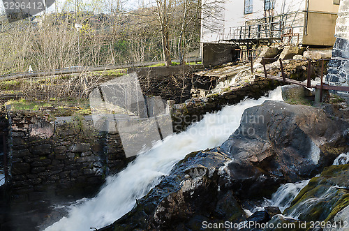 Image of rushing water