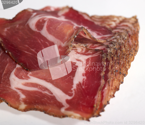 Image of sliced ham