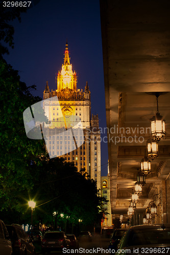 Image of Russia-05.23.2014, Moscow, Ministry of Foreign Affairs in the ni