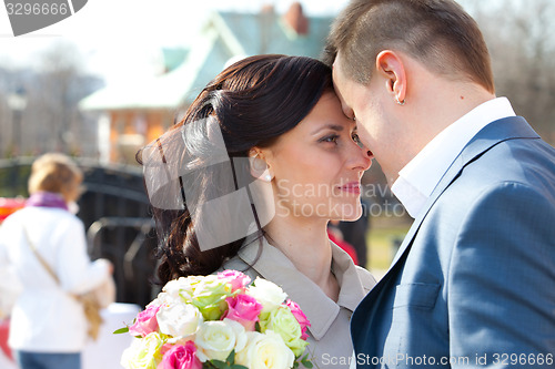 Image of bride and groom