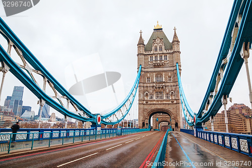 Image of Tower bridge in London, Great Britain