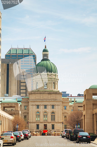 Image of Indiana state capitol building