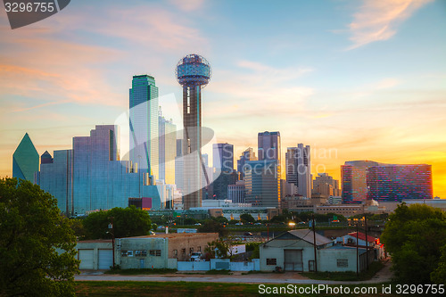 Image of Overview of downtown Dallas