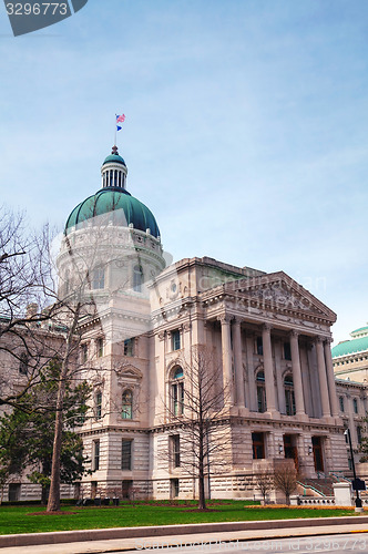 Image of Indiana state capitol building