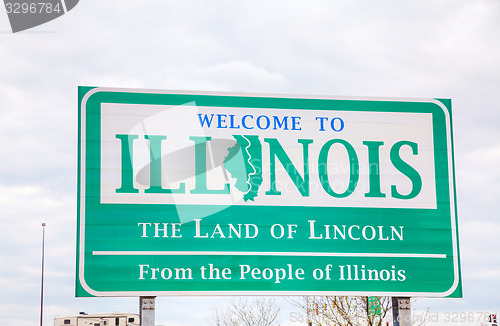 Image of Welcome to Illinois sign 