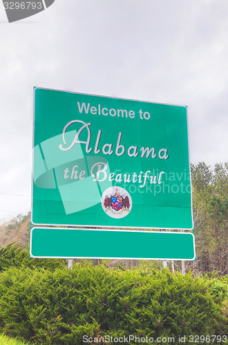 Image of Welcome to Alabama the Beautiful sign