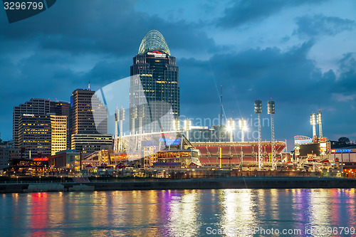 Image of Great American Ball Park stadium in Cincinnati