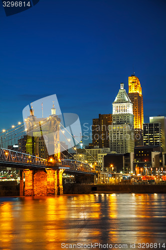 Image of Chicago downtown cityscape