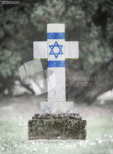 Image of Gravestone in the cemetery - Israel