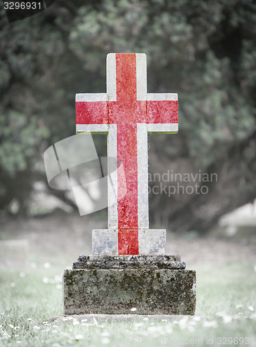 Image of Gravestone in the cemetery - England