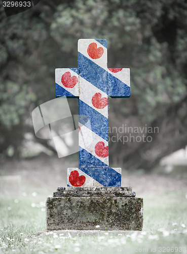 Image of Gravestone in the cemetery - Friesland