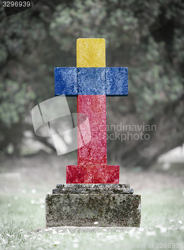 Image of Gravestone in the cemetery - Colombia