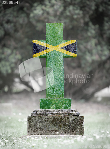 Image of Gravestone in the cemetery - Jamaica