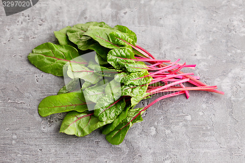 Image of beetroot leaves