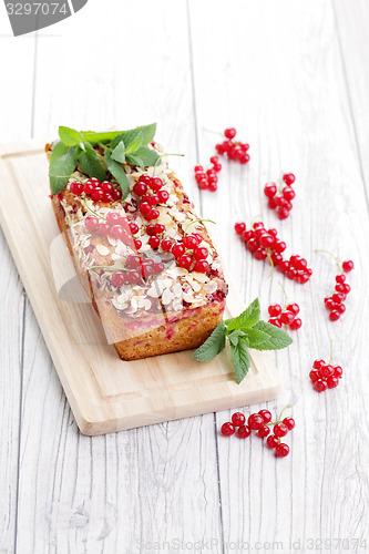 Image of red currants pie