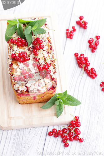 Image of red currants pie