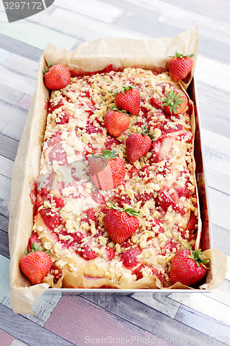 Image of strawberry pie