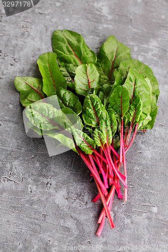 Image of beetroot leaves