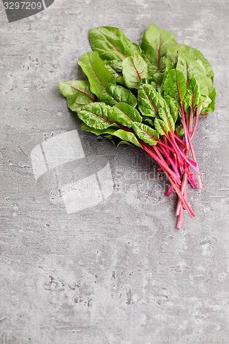 Image of beetroot leaves