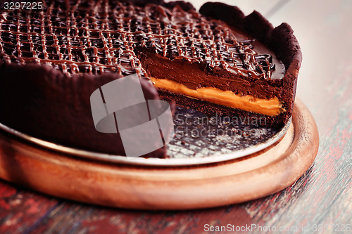 Image of chocolate tart