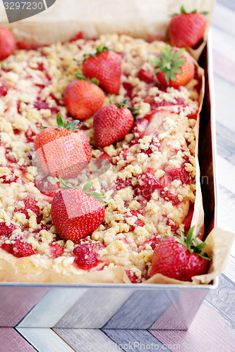Image of strawberry pie