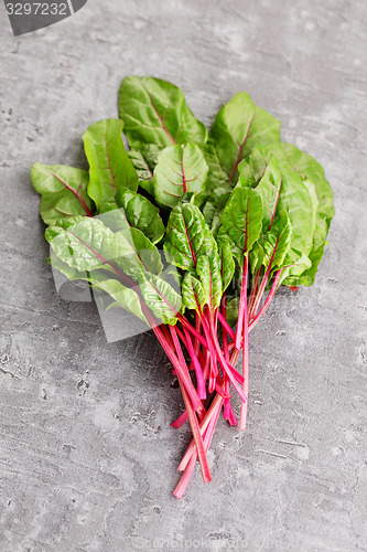 Image of beetroot leaves