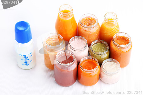 Image of first baby food