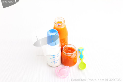 Image of first baby food