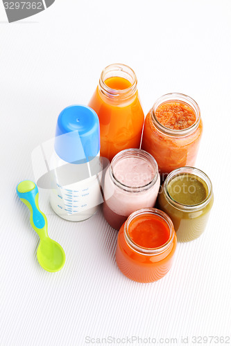 Image of first baby food