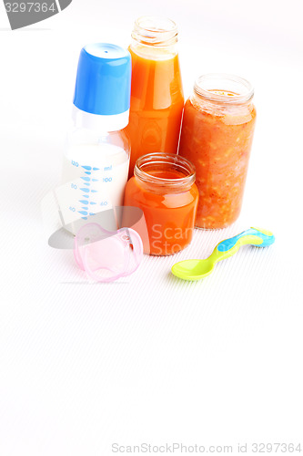 Image of first baby food