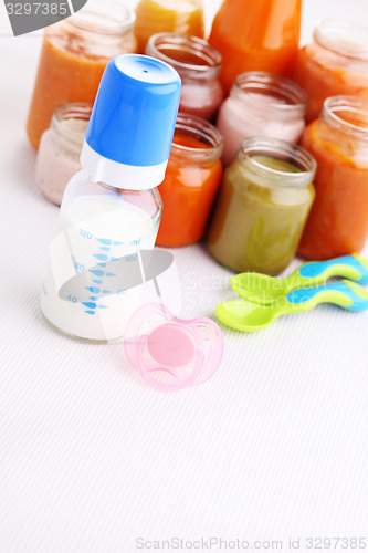 Image of first baby food