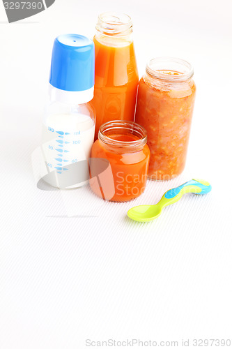 Image of first baby food