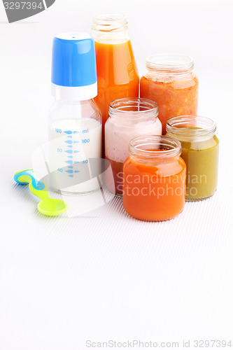 Image of first baby food