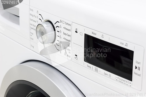 Image of closeup of laundry or washing machine