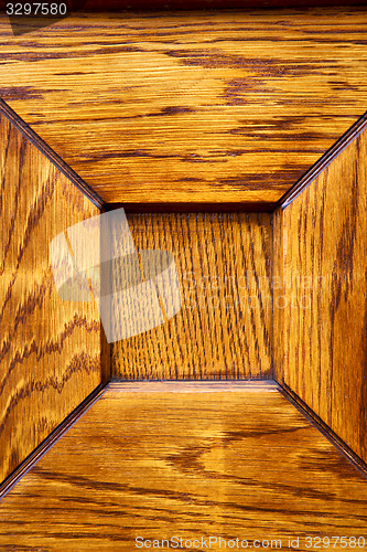 Image of    cardano campo abstract   rusty brass brown knocker in a  door