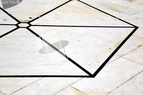 Image of busto arsizio     pavement of a curch and marble