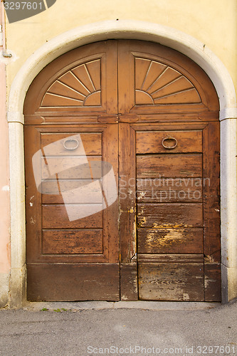 Image of vedano olona italy   church mosaic sunny daY 