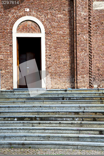 Image of  cardano campo italy    and mosaic sunny daY 