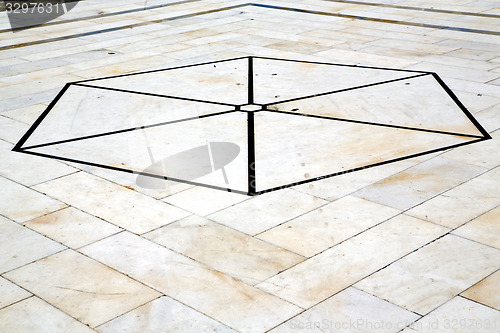 Image of busto arsizio  s varese abstract   pavement of a curch 
