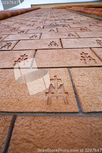 Image of     centre   of vergiate varese sky