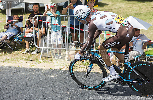 Image of The Cyclist Mikael Cherel - Tour de France 2015