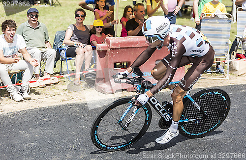 Image of The Cyclist Mikael Cherel - Tour de France 2015