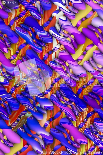 Image of Abstract 3d background