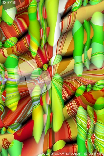 Image of Abstract 3d background