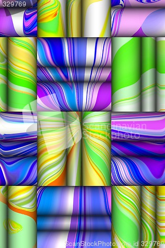 Image of Abstract 3d background