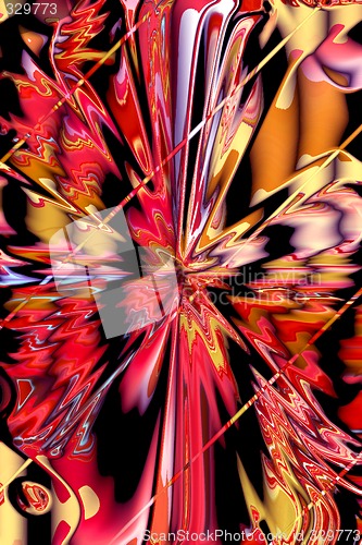 Image of Abstract 3d background