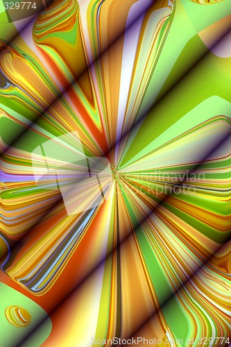 Image of Abstract 3d background