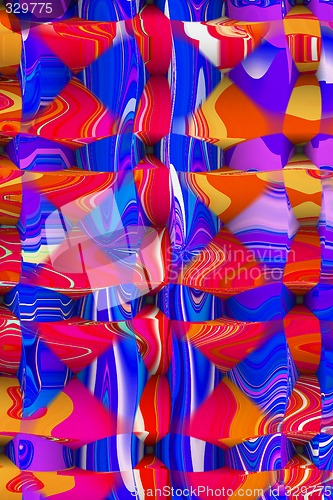 Image of Abstract 3d background